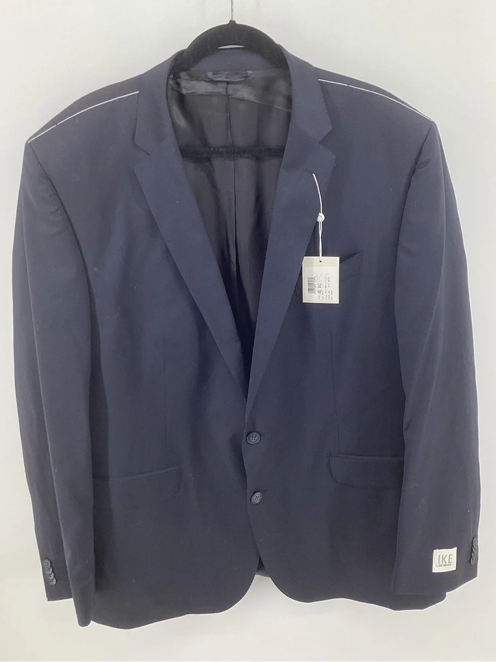 Ike Behar Navy Blue Two-Button Men's Blazer